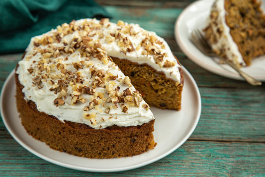 Carrot and Walnut Cake